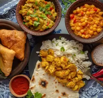 North Indian Thalis