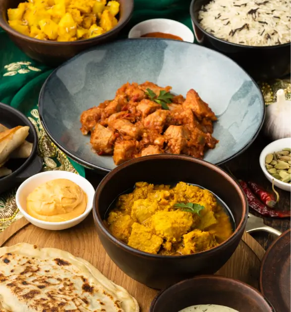  South Indian thalis
